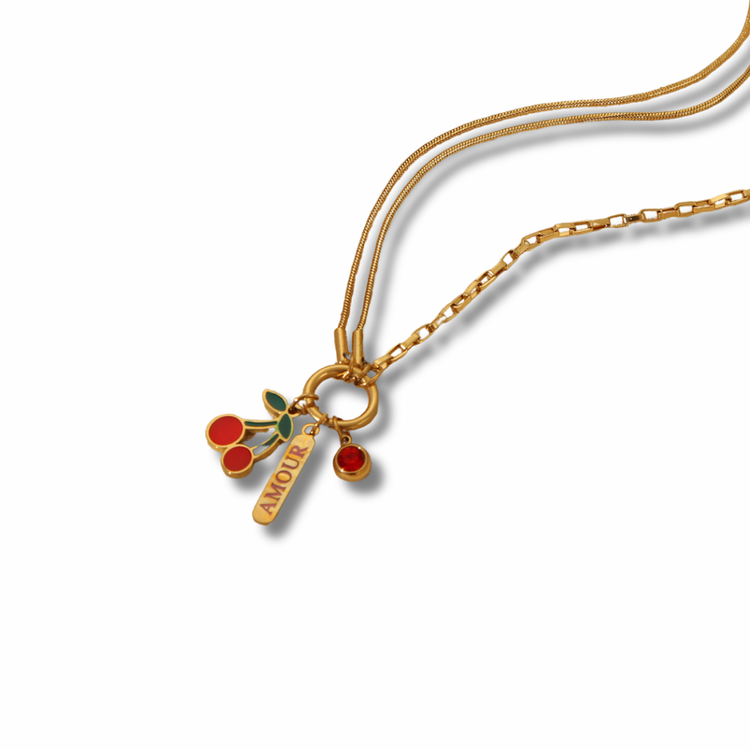 Cherry Amour Necklace