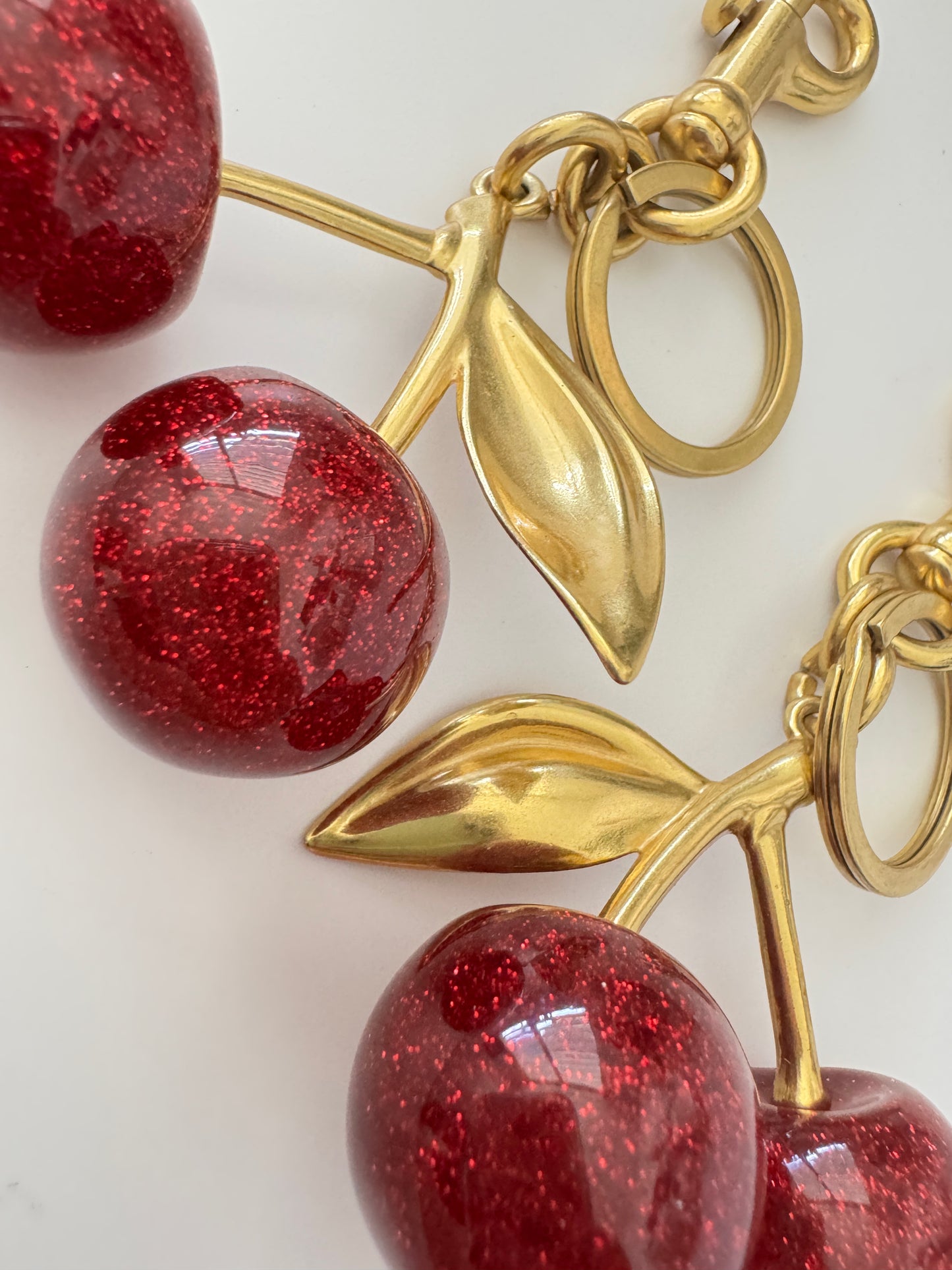 Hot Cherry Keyring