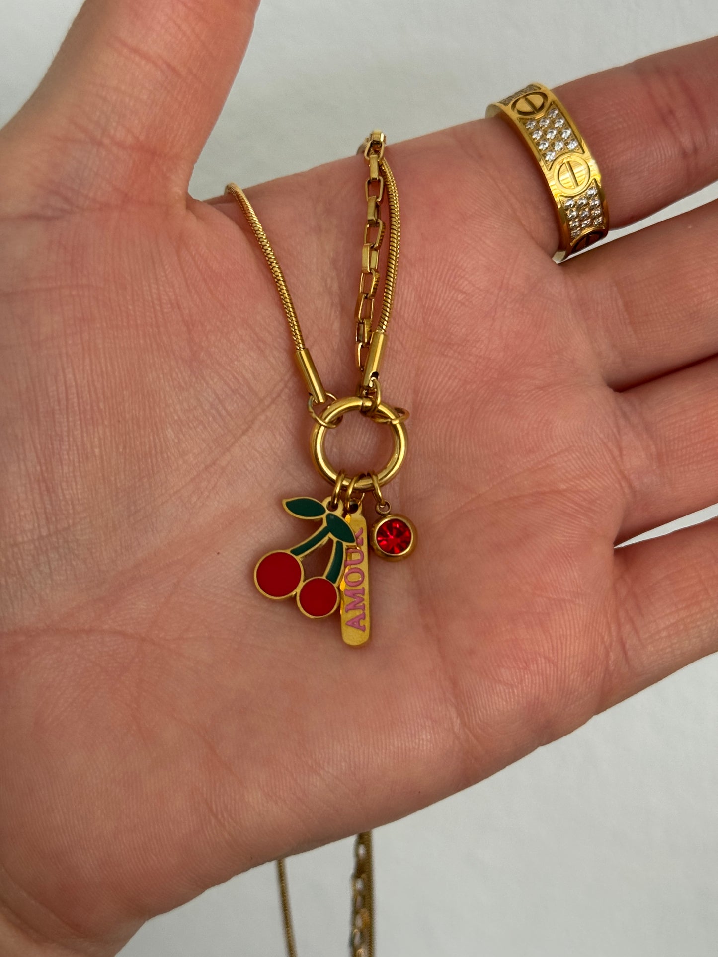 Cherry Amour Necklace