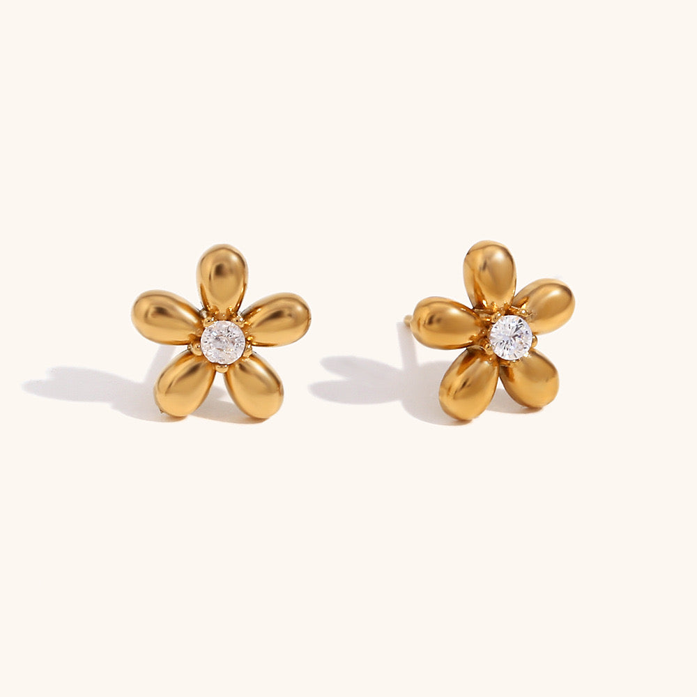 Camelia earrings