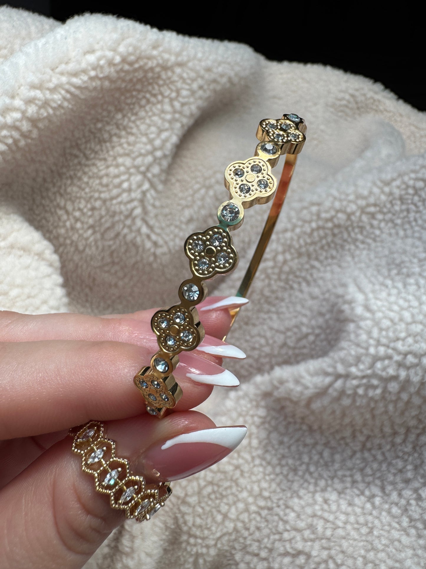 Spring Clover Bracelet