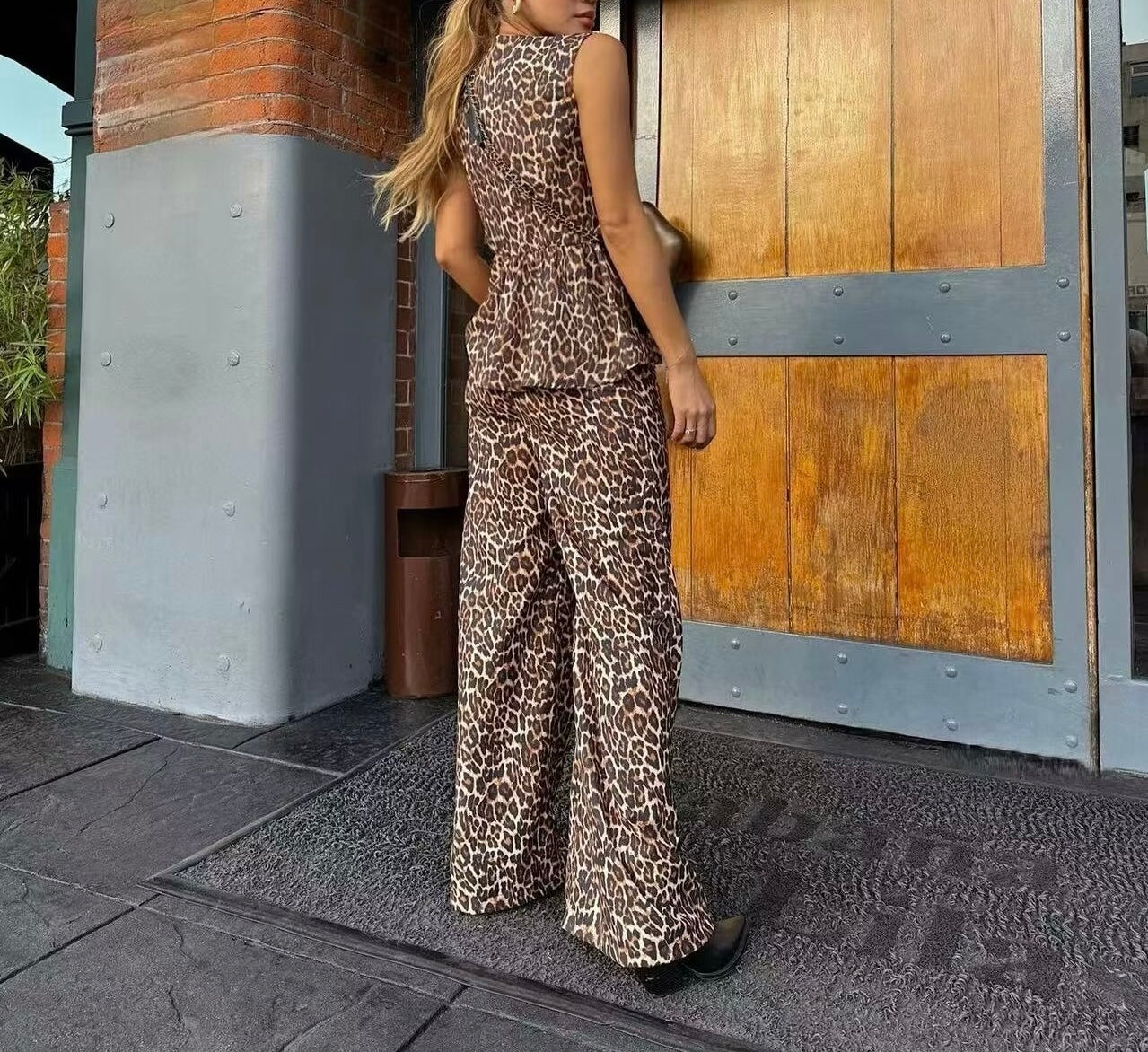 Leopard Two Piece Set