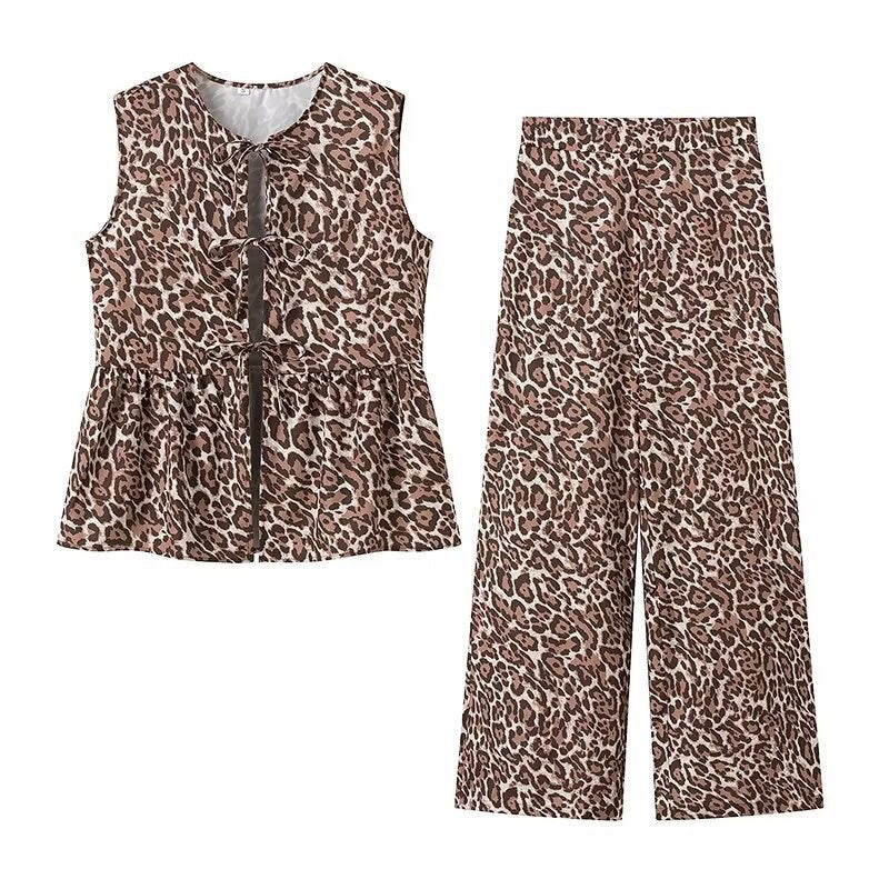 Leopard Two Piece Set