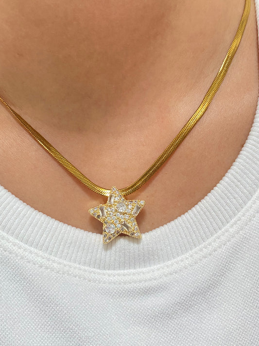 Star Daimond Necklace