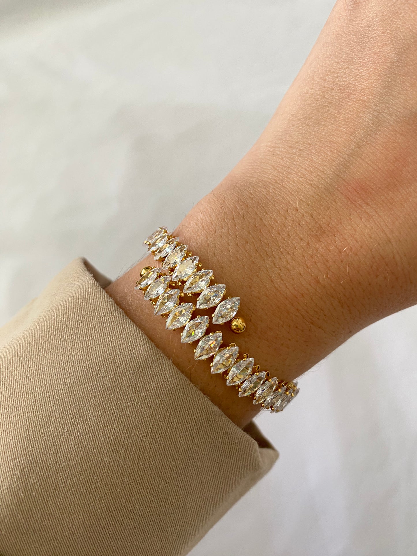 Elegant Baguette Bracelet