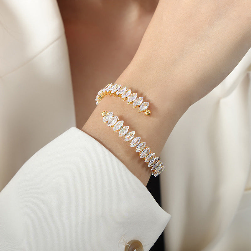 Elegant Baguette Bracelet