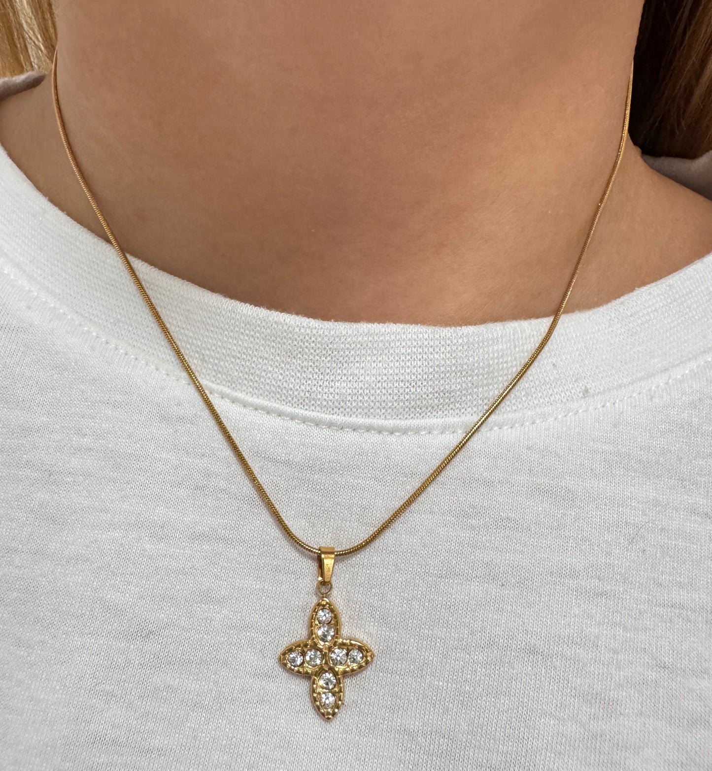 Mini Cross Necklace