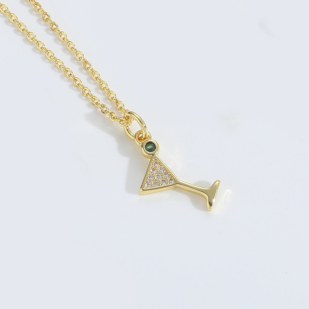 Martini Necklace