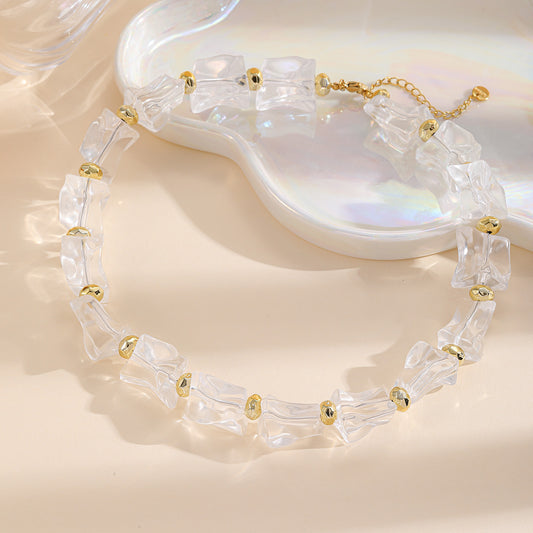 Cuarzo Marino Necklace