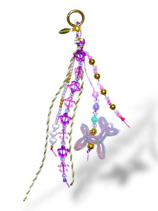 Dream Violet  Bag charm| Key chain